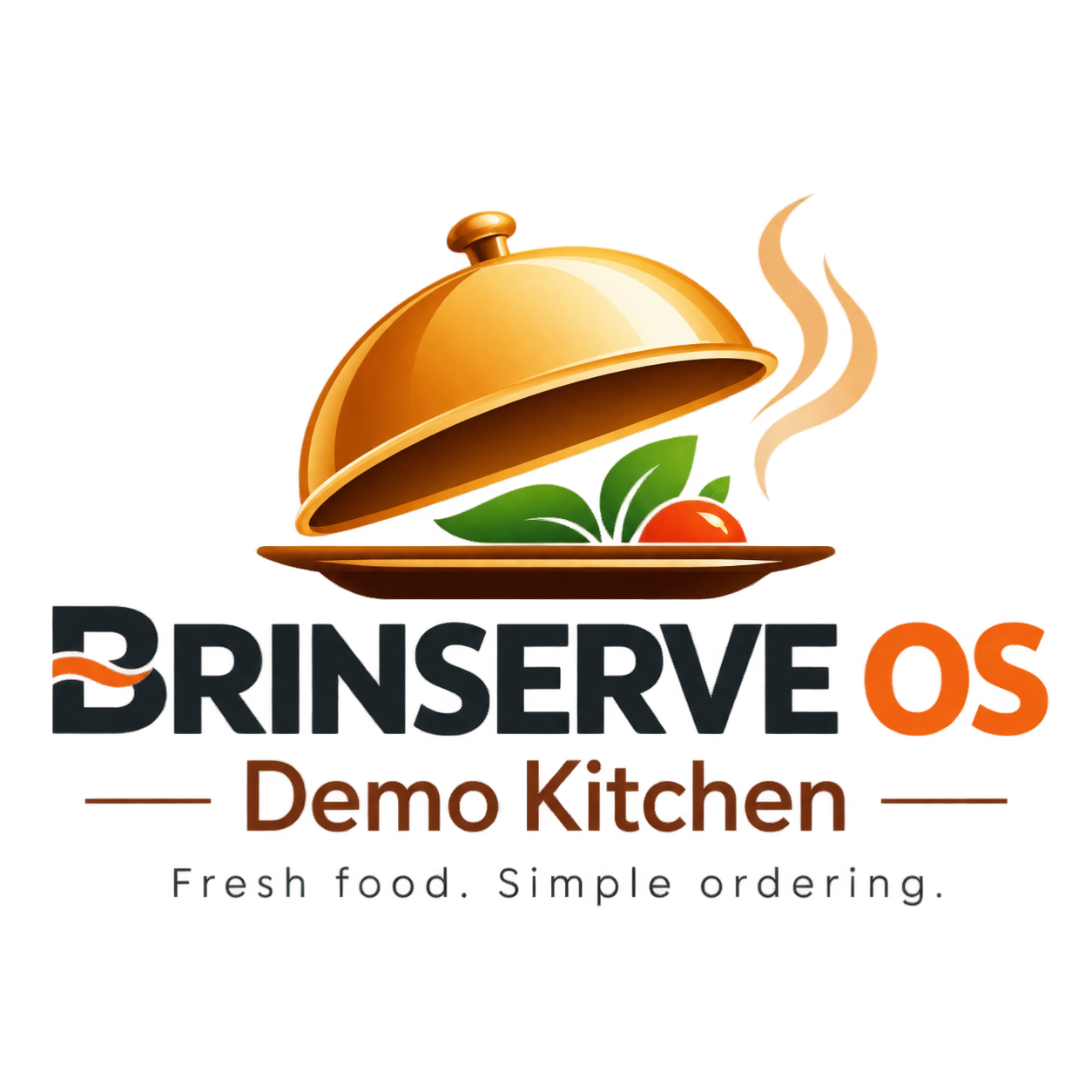BRINSERVE OS Demo Kitchen logo